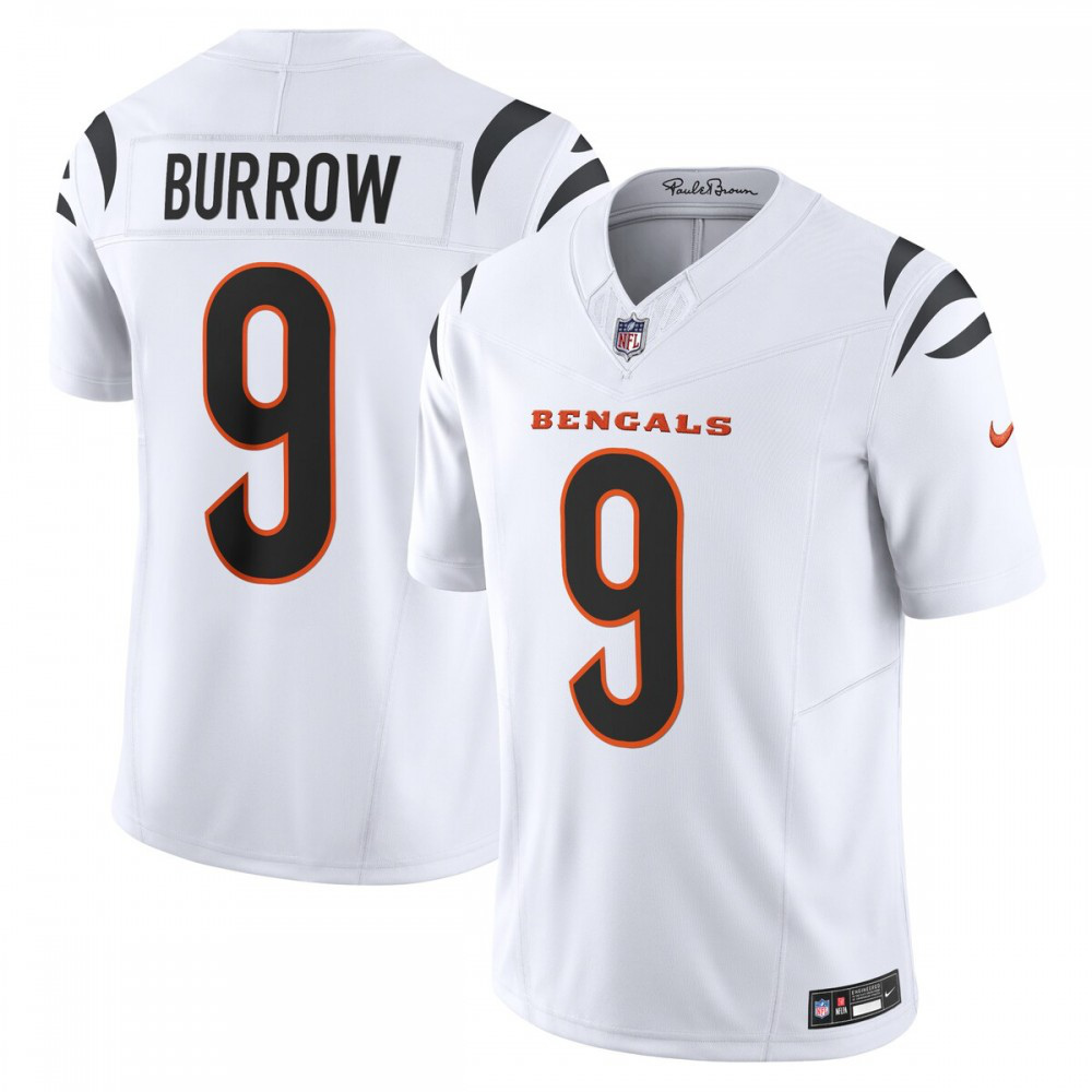 Joe Burrow Cincinnati Bengals Nike Vapor F.U.S.E. Limited Jersey - White-GridironStore